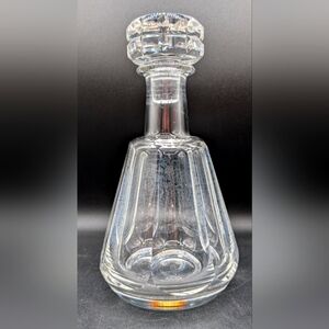 Vintage Crystal Baccarat Tallyrand Decanter With Stopper, AS IS